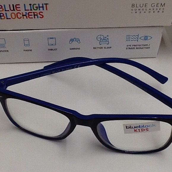 Blue gem kids blue light blockers - Picture 2 of 3